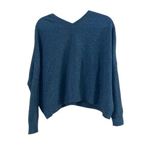 Vince Cashmere V-Neck Sweater Dark Gray